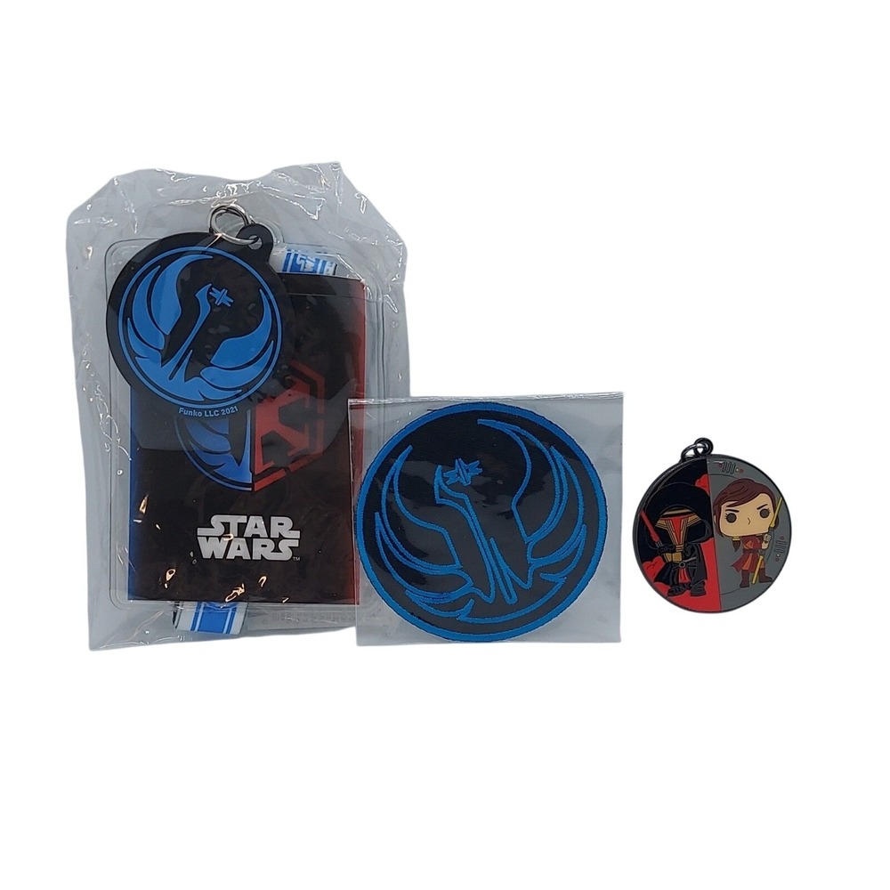 Exclusive Funko Star Wars Patch, Keychain & Lanyard Set